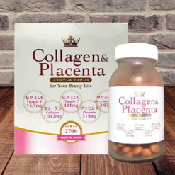 viên uống trắng da collagen placenta