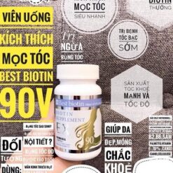 viên uống mọc tóc Best Biotin Supplement EX Nhật Bản