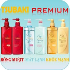 Bộ dầu gội và dầu xả Tsubaki Premium