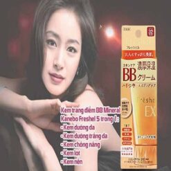 Kem trang điểm Kanebo Freshel Minerals BB Cream EX 5 trong 1