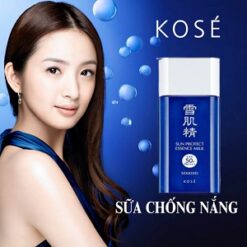 Kem chống nắng Kose Sekkisei Sun Protect Essence Milk SPF 50+ của Nhật