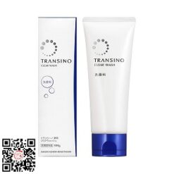 Sữa rửa mặt tráng da Transino Clear Wash 100g Nhật Bản